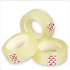 клейкая лента 19мм*33м прозрачная tsk316t/300/12/klebebander