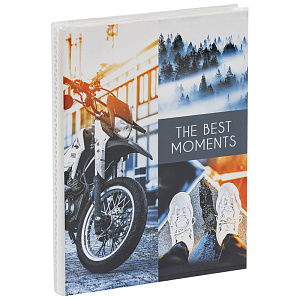 фотоальбом 36ф 10*15 best moments мяг.обл. пп карман, pa_22339 /artspace