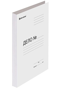 обложка без скоросшивателя дело мелован. 280г/м2 до 200л. 110927 /br