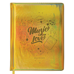дневник 1-11кл музыка, кожзам, 106914 /br