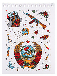 стикербук а6 16л мои тату сб16-1378 /miland