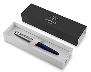 ручка перо jotter royal blue ct, нерж.сталь, синий/черный, 2030950 /parker изображение ручка перо jotter royal blue ct, нерж.сталь, синий/черный, 2030950 /parker