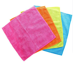 салфетка из микрофибры универсальная 30х30 см, комплект 4 шт., multi pro colour, 280 г/м2, laima, 607792