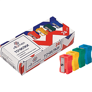 точилка пластиковая маленькая   4071300 /attomex