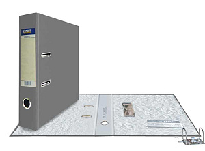 орднер 75мм р pvc, метал.окантовка, торцкарман, серый, 059016003 /workmate изображение орднер 75мм р pvc, метал.окантовка, торцкарман, серый, 059016003 /workmate