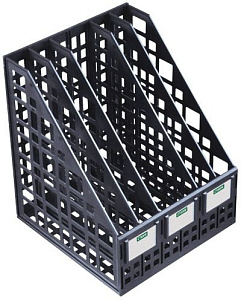 лоток вертикальный сборный 5 отделов, черный, лт85, лтв-63724 /стамм