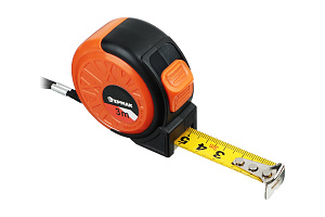 рулетка 3м 16мм обрезин.корпус 658-105 /ермак