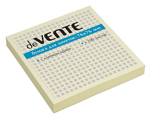 бумага самоклеящаяся 76*76  100л  желтая  2010325 /devente