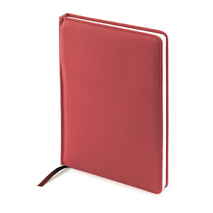ежедневник /bv а5 272с leader исккожа, белыйблок, бордо, 3-129/07