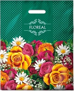 пакет 38*47 флориль, прорубной, 60мкм фото