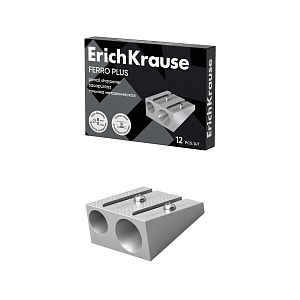 точилка металлическая  двойная скошенная 7075 /ек