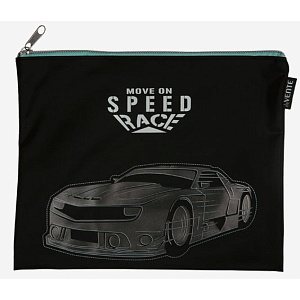 папка для  тетрадей  а5  move on  молниясверху, силикон,  8053283  /devente