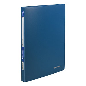 папка с 60 файлами  0.6мм бюджет синяя, 222636 /br