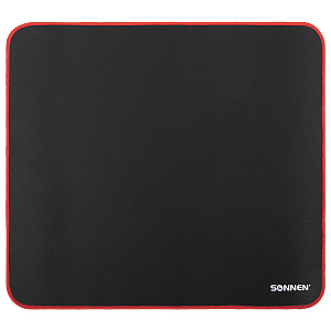 коврик для мыши большой "cyber outlaw", ткань + резина, 400х355х3 мм, 513616 /sonnen