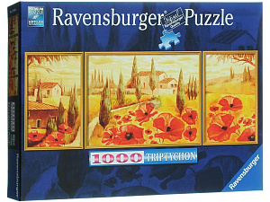 пазлы 1000 (14+) цветы мака в тоскане 199945 /ravensburger изображение пазлы 1000 (14+) цветы мака в тоскане 199945 /ravensburger