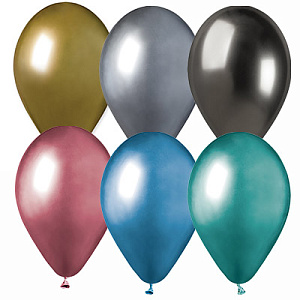 шар возд. 14" хром shiny ассорти 1101-0600