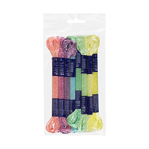 набор №11 ниток для вышив. мулине ассорти пастель 8шт*8м vm-08 /gamma набор №11 ниток для вышив. мулине ассорти пастель 8шт*8м vm-08 /gamma