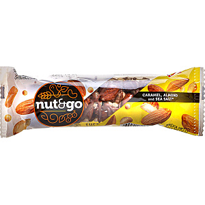 батончик миндальный nut&go, 34г вк313 изображение батончик миндальный nut&go, 34г вк313