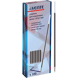 стержень 0,7мм 142мм синий, евронаконечник, d00329-bl изображение стержень 0,7мм 142мм синий, евронаконечник, d00329-bl