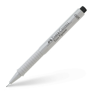ручка капил. 0.05мм ecco pigment черная 166099 /fc