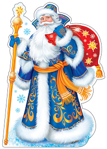 панно дед мороз а4 фм-14317 /сфера