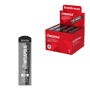 грифели для автокарандашей 0.5мм hb megapolis 20345 /ek изображение грифели для автокарандашей 0.5мм hb megapolis 20345 /ek