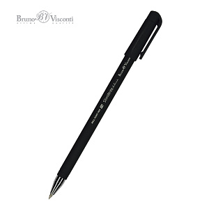 ручка 0.5 slimwrite, корпус черный синяя, 20-0009 /bv