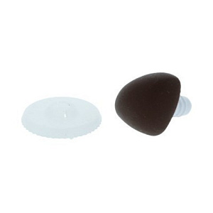 носик декоративный 10*11мм винтовой с фиксатором черный 15шт. 8001328 /devente