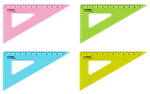 треугольник 30гр*11см прозрачный неон, тк-30494 /стамм изображение треугольник 30гр*11см прозрачный неон, тк-30494 /стамм