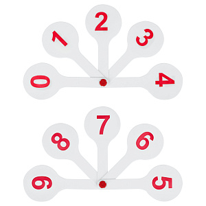 веер цифр от "0 до 9" вк10 /стамм изображение веер цифр от "0 до 9" вк10 /стамм