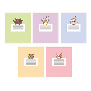 тетрадь 18л линия котятки. мко, выб лак, 188301 /эксмо